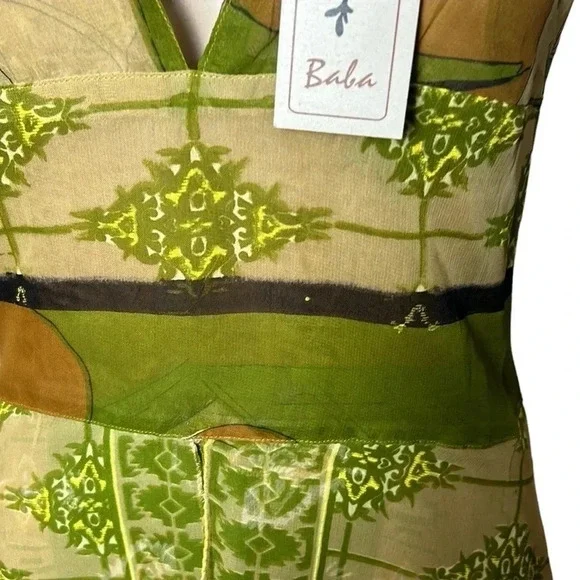 NWT ,summer dress, halter,fairy,whimsical,romantic, gypsy,boho,bohemian,VTG, S/M - Picture 3 of 16